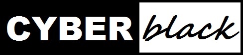 CYBER black banner