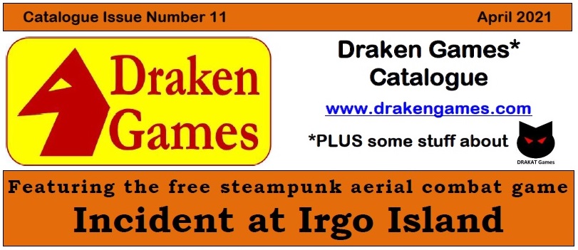 Draken Games Catalogue 11 website image